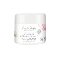 Belle produit Slow cosmétique naturel et bio Beauté Simple gommage corps fondant au agrume à Riom et Ennezat 63